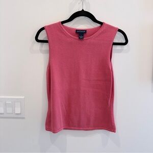 Ann Taylor Vibrant Pink Tank Top